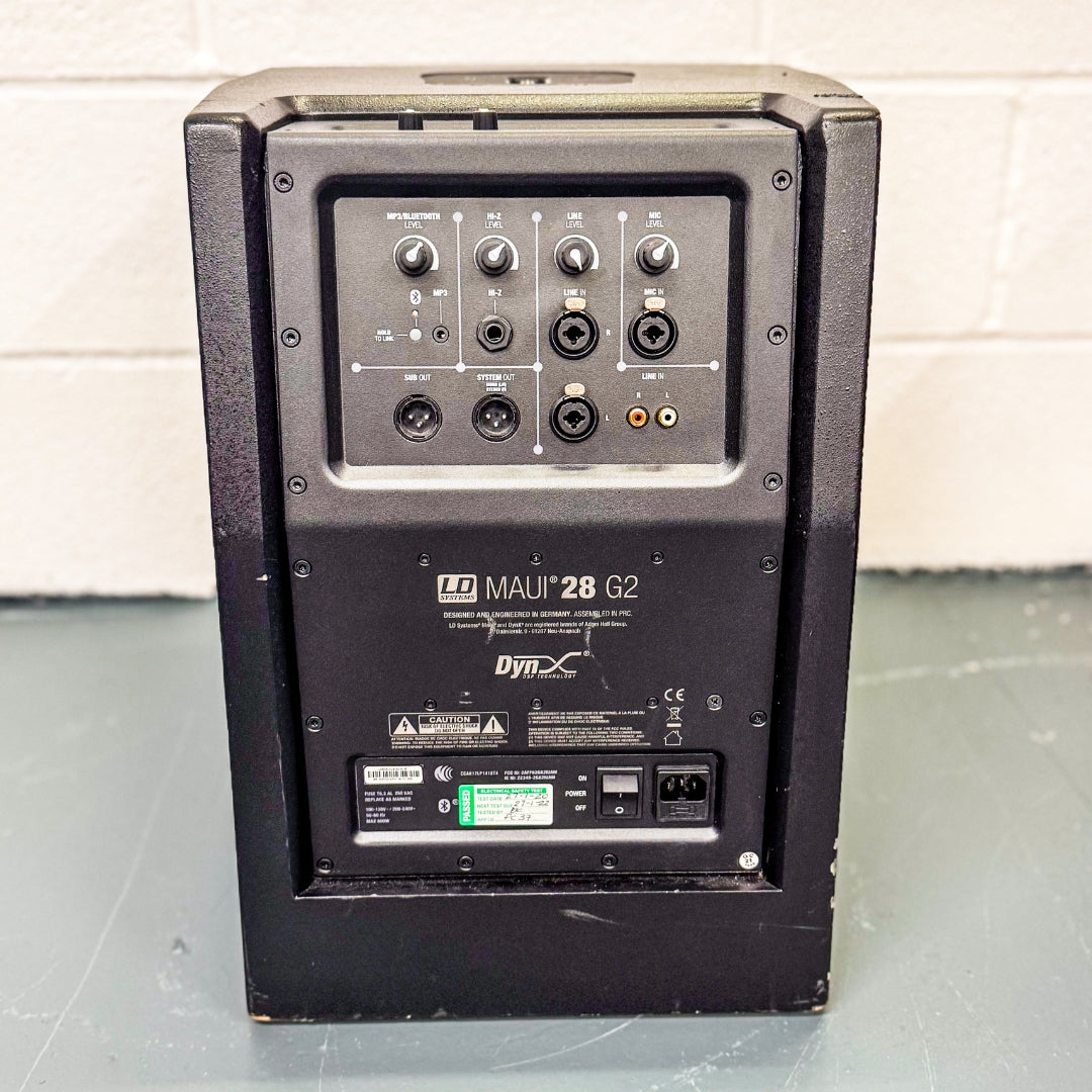 LD Systems Maui 28 G2 Column PA System & Covers